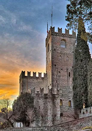 Il Castello di Conegliano in provincia di Treviso