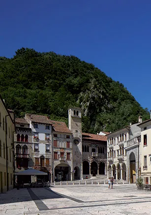 Centro storico di Serravalle a Vittorio Veneto, Treviso
